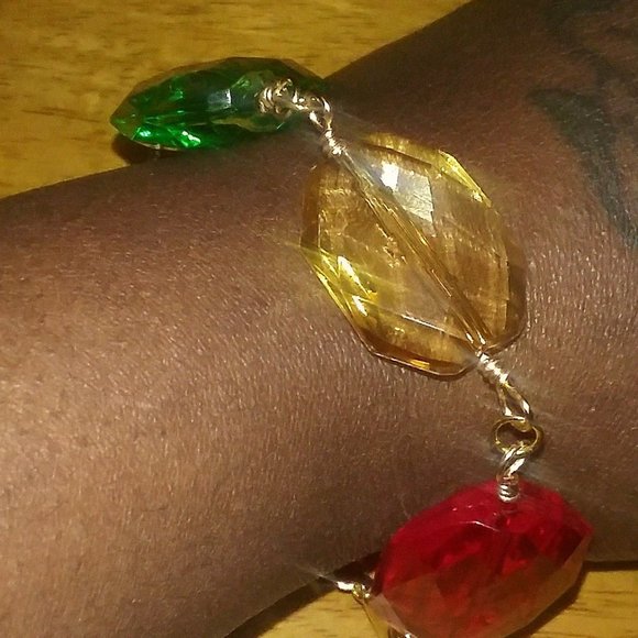 Glass Bead Bracelet - Picture 2 of 6